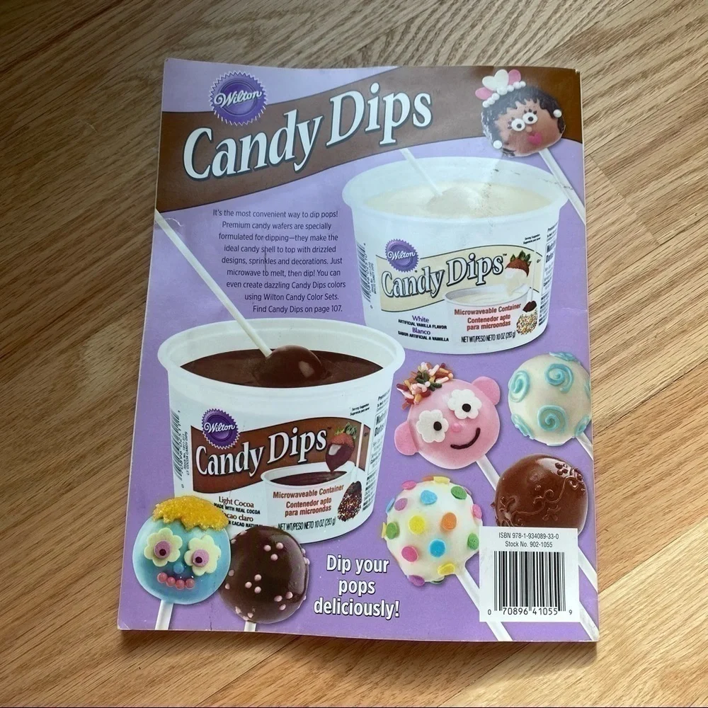 Wilson Pops! Sweets on a Stick Book Cake Pop Designs Kids Baking Craft